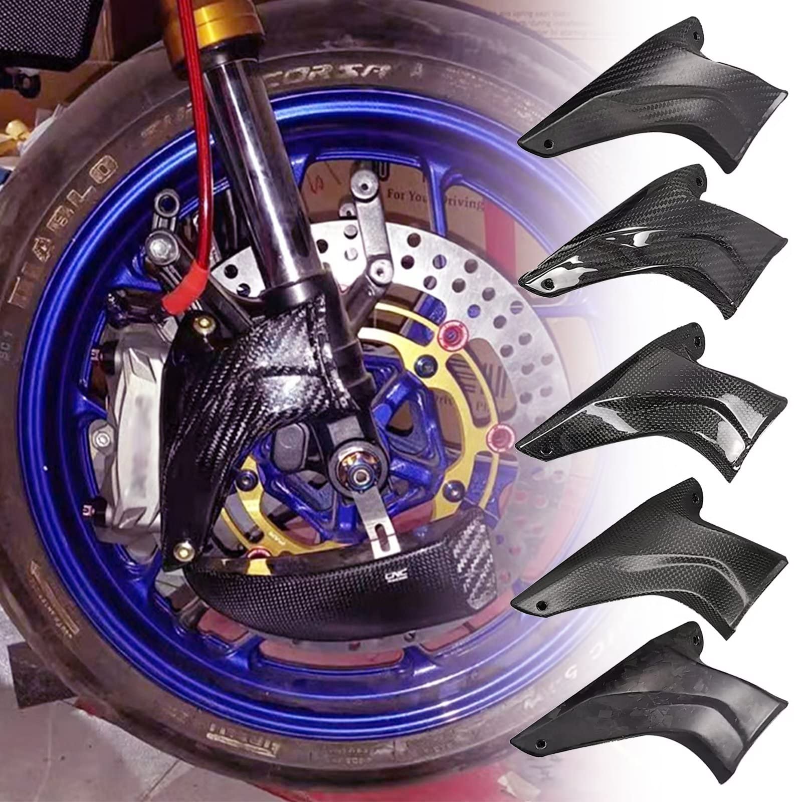 ブレーキキャリパーダクト 108mm | 108MM - S1000RR⁄H2⁄CBR1000RR-R 