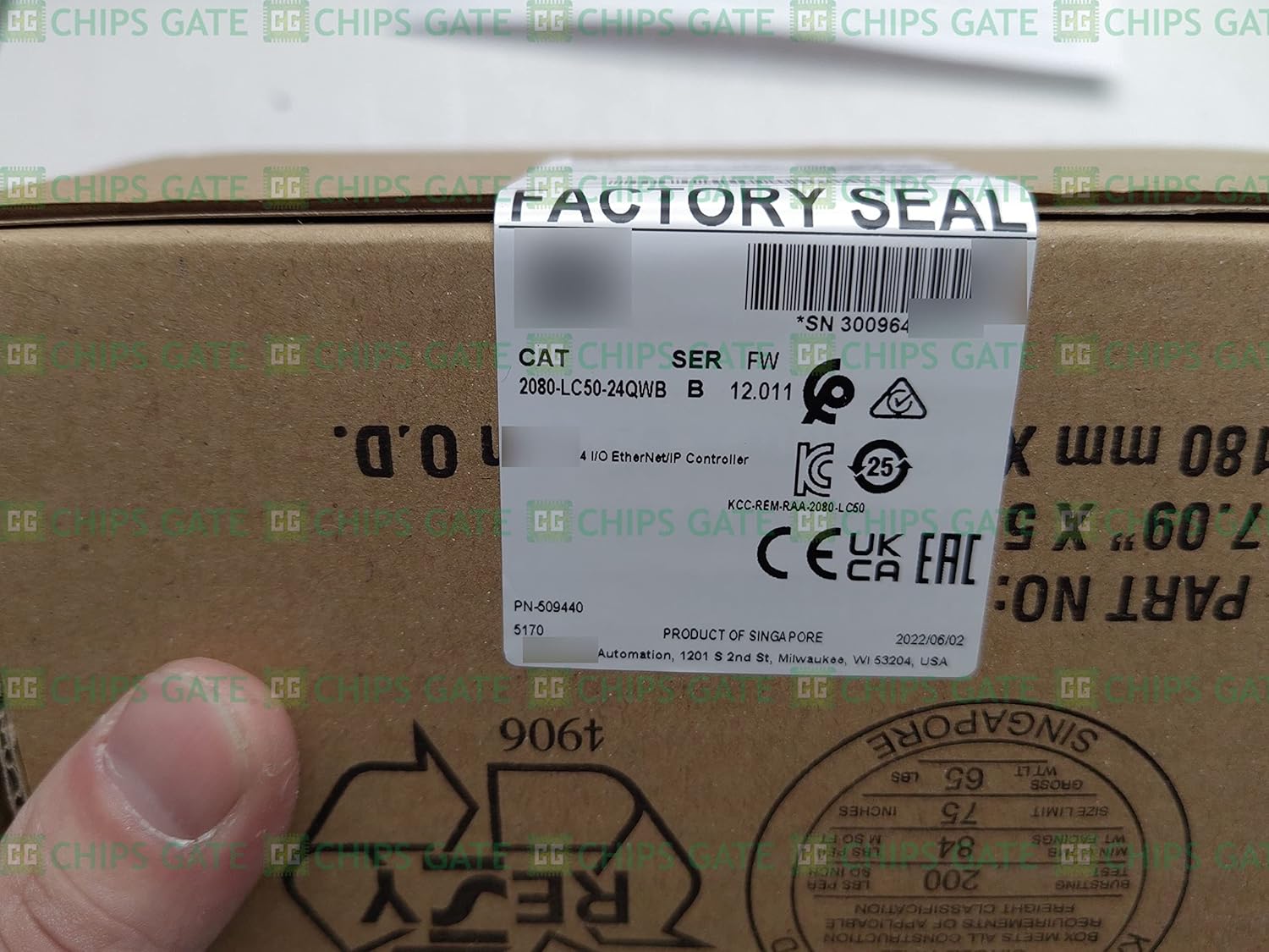 24 I/O Controller 2080-LC50-24QWB New Factory Sealed