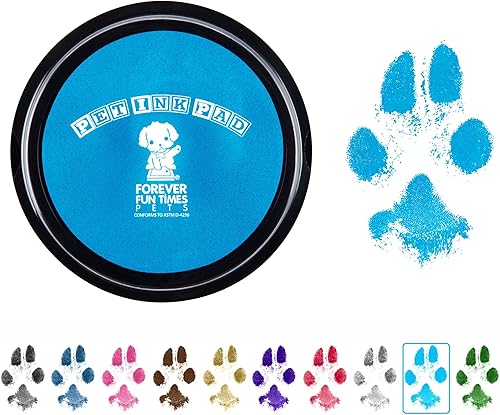 Miniatura 16 de Kit de impresión de huellas de mascotas Kit de impresión de huellas de tinta para perros Kit de impresión de huellas de mascotas una