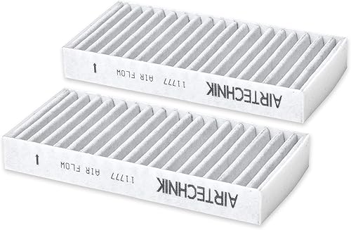Miniatura 247 de AirTechnik Filtro de aire de cabina CF11670 con carbón activado Compatible con Ford Ecosport 2018-2022, Fiesta 2011-2019 - BE8Z-19N619-A