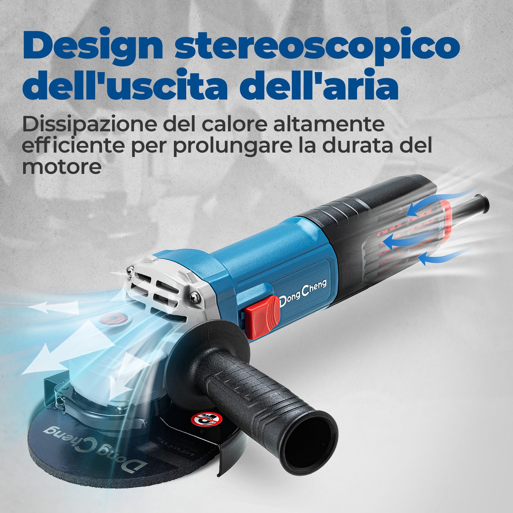 DongCheng Smerigliatrice angolare