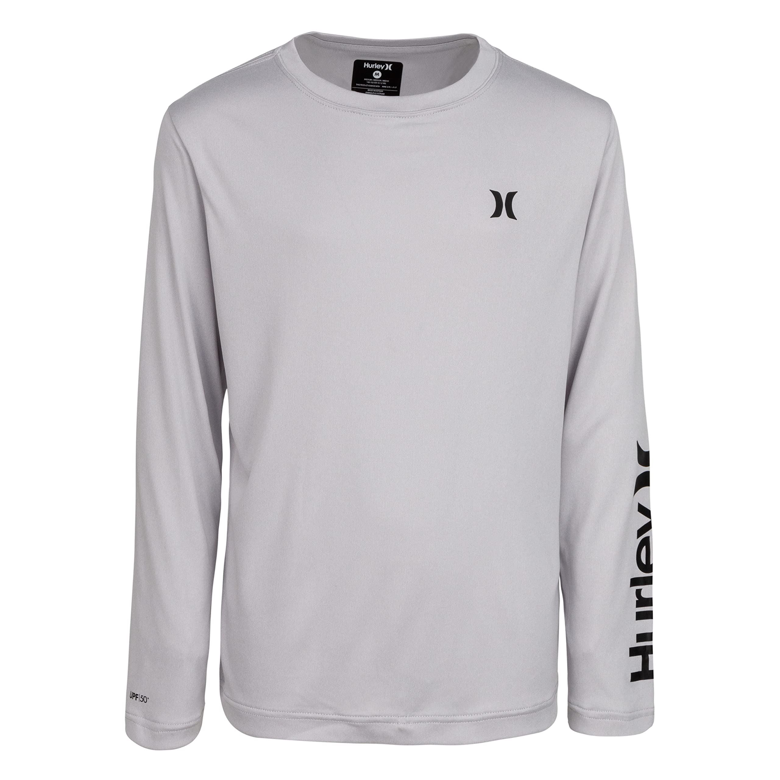 Long sleeve lycra boy (4 to 7 years) - Icon Heather UPF