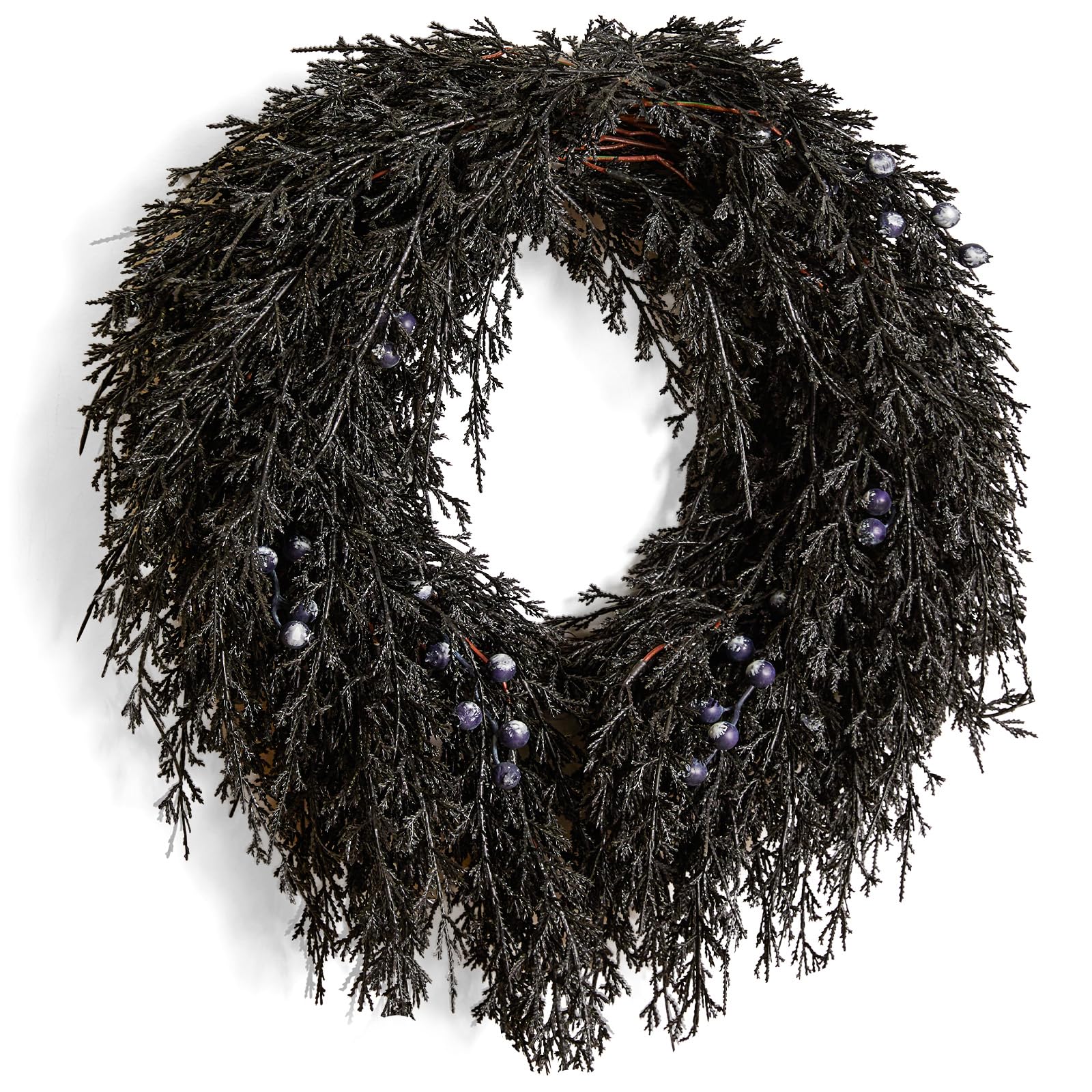 DN DECONATION Halloween Wreath for Front Door, Decorations for Outdoor