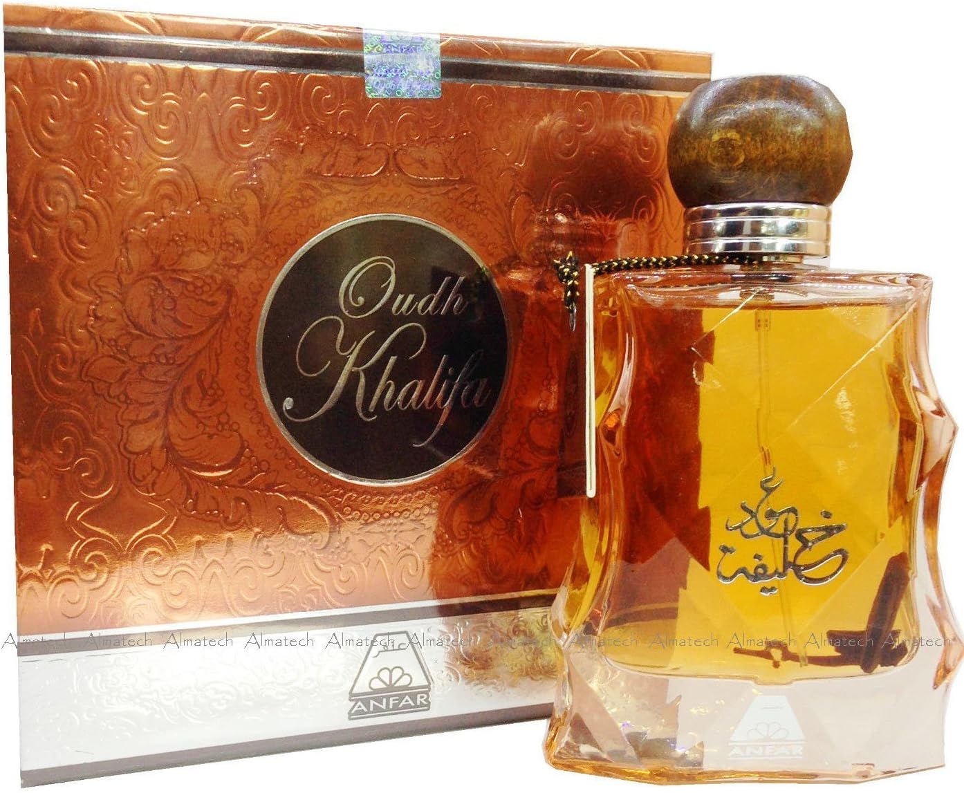 Oud Khalifa Oudh al Anfar Incredibly Popular Oriental Eau de Parfum 100 ml