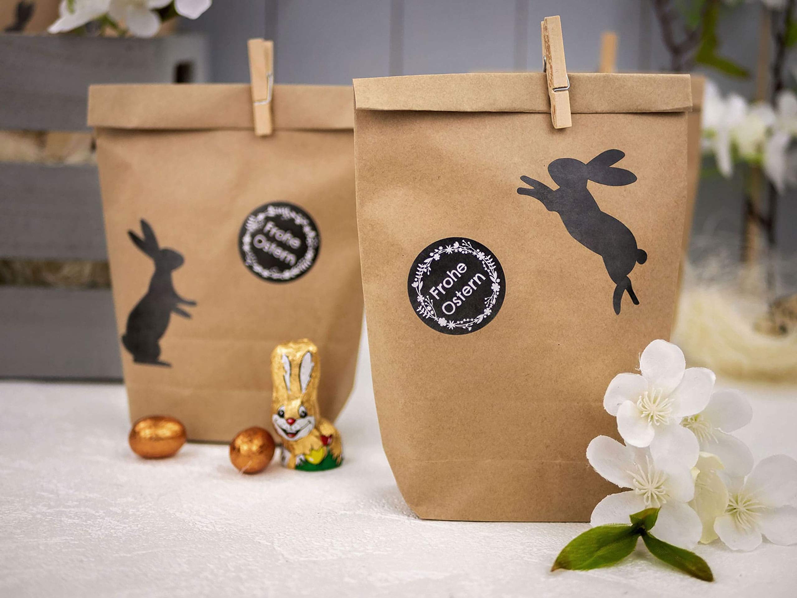 Papierdrachen 12 DIY gift bags for Easter to make and fill yourself - Image 4