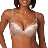 Womens Underwire Bra&comma; Love The Lift Smoothing Lace Demi Bra&comma; Push-up Bra for Women