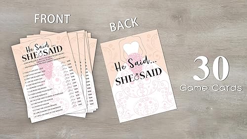 Miniatura 9 de Tarjetas de juego de despedida de soltera, juego de zapatos de boda, novia con flores de celebración de flores, tarjetas de fiesta de compromiso