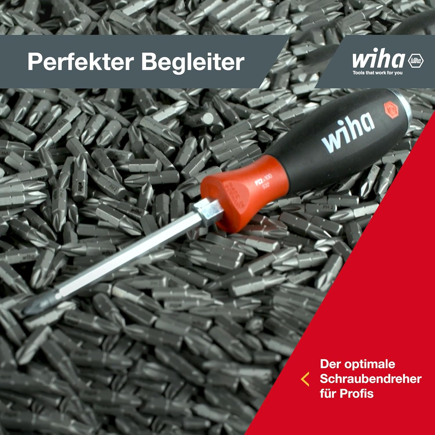 Wiha 530HK6 SoftFinish Flathead/ Phillips/ Screwdriver Set 6 Piece by Wiha