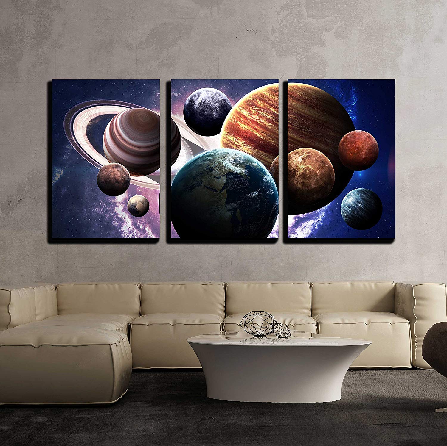 アートパネル③ Amazon.co.jp: wall26 キャンバスウォールアート パネル3点 24