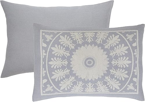 Miniatura 2 de Superior Juego de colcha de mezcla de algodón de 3 piezas, manta ligera, 2 fundas de almohada a juego, ropa de cama de gran tamaño, dormitorio