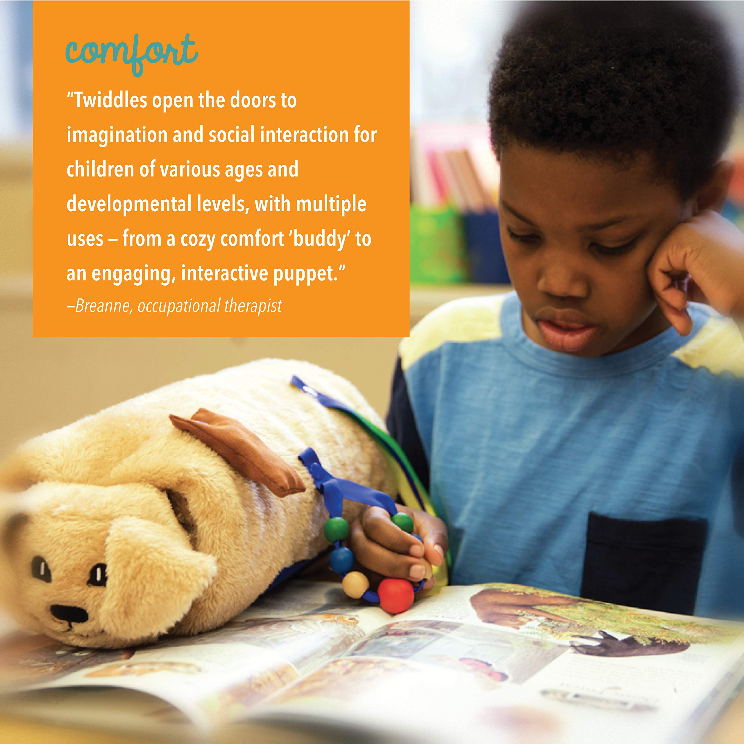 Twiddle Pup Sensory Toys for Autistic Children, Dementia, and