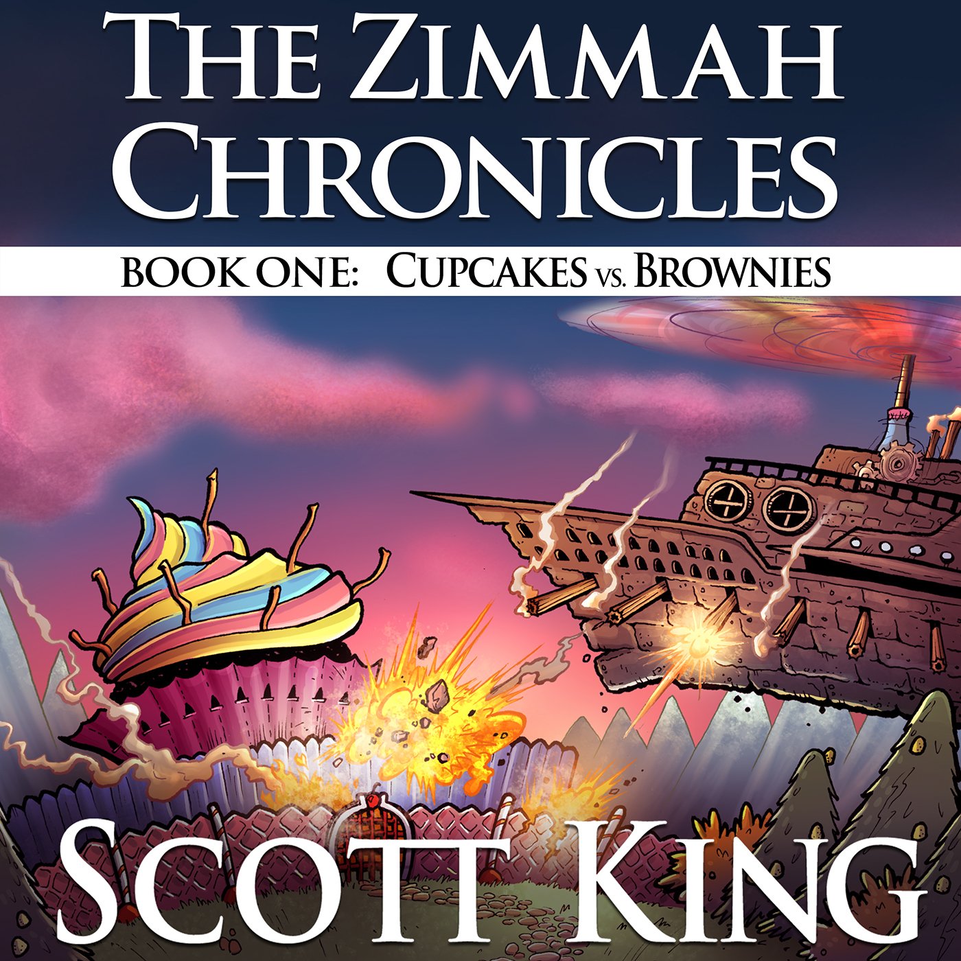 Cover art for Cupcakes vs. Brownies - Zimmah Chronicles Volume 1