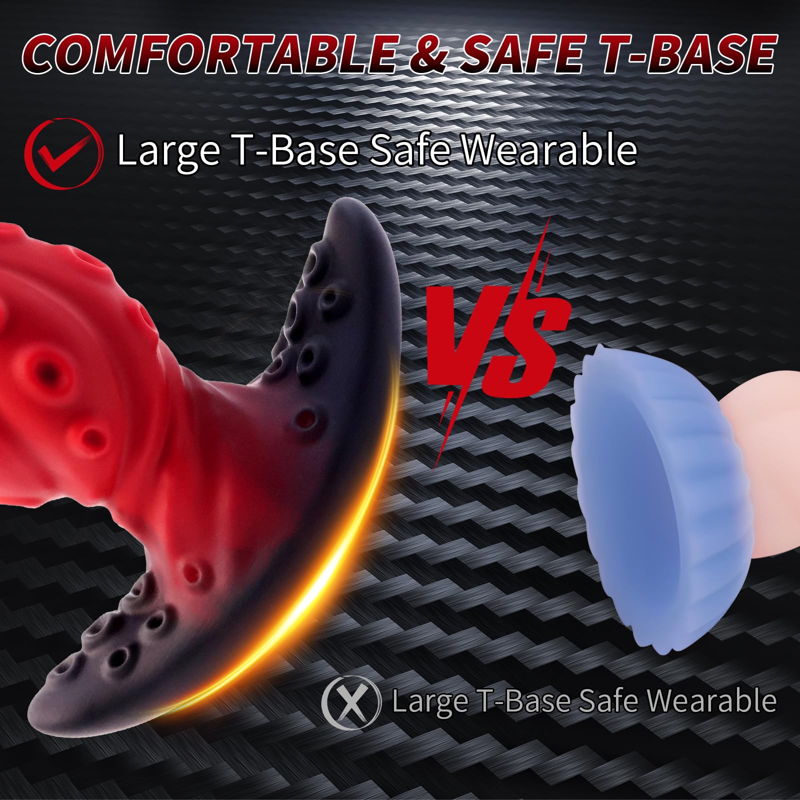 JANNSK 7.9" Large Butt Plug Huge Anal Plug, Tentacle Dildo Anal Stretcher, Fantasy Monster Anal Plug Prostate Massager for Men & Women,Thick Sex Toys Dilator for Gay（Purple）: S Red octopus