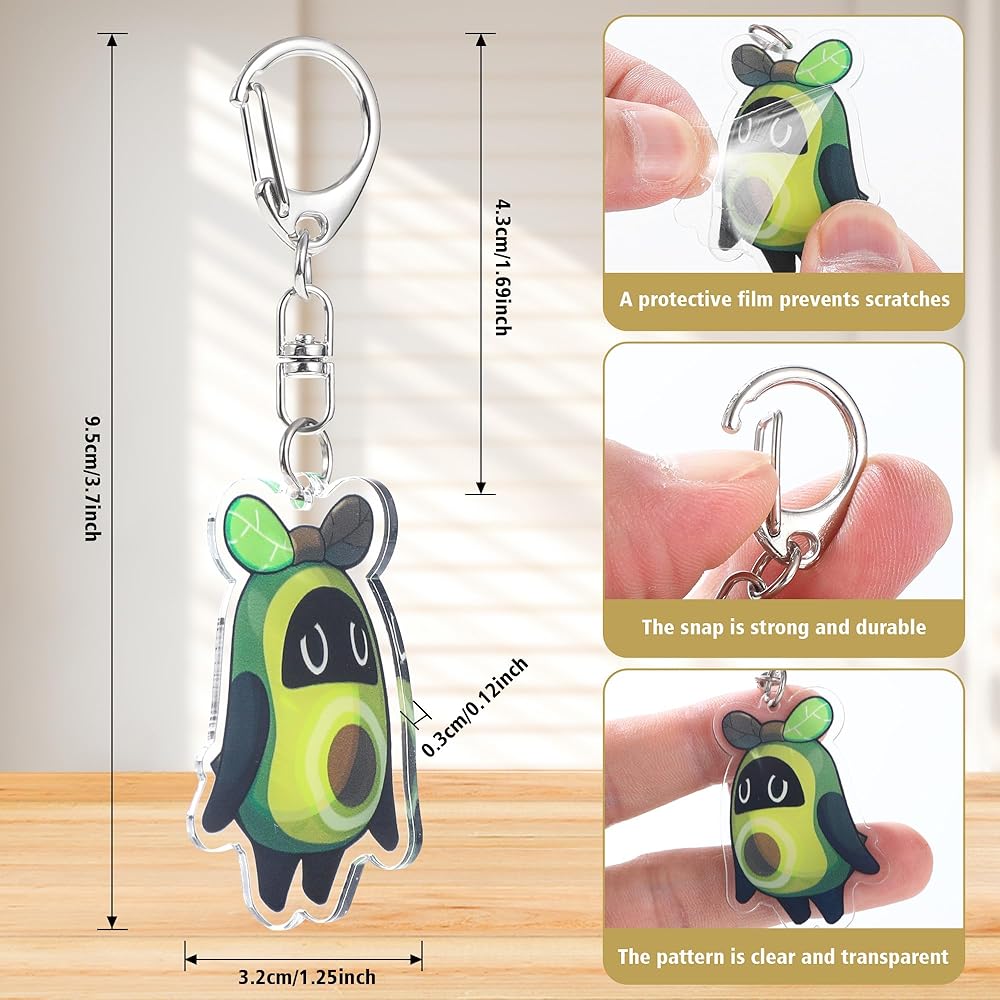 Amazon.com: UTIEHD Zenless Zone Zero Acrylic Keychain Set