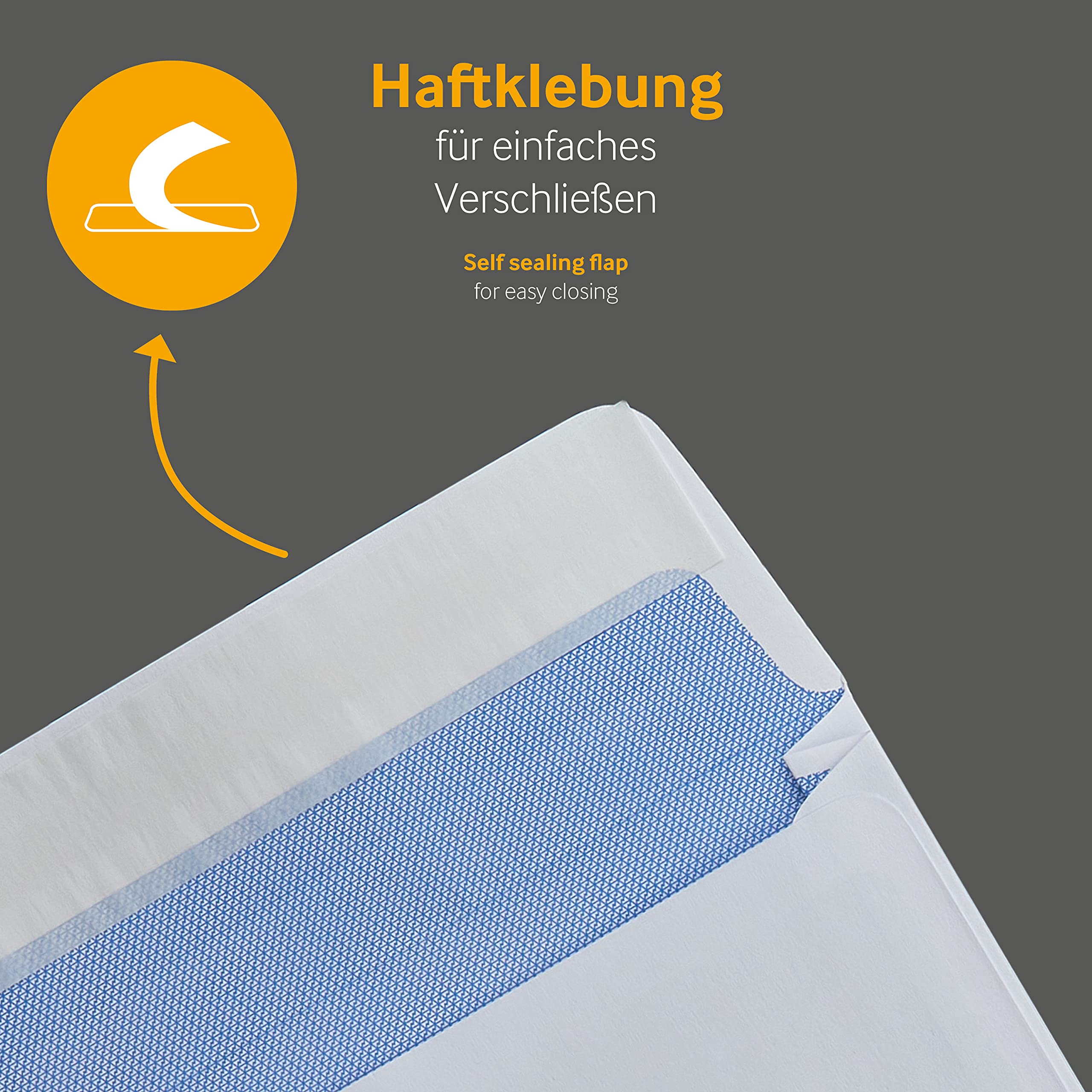 Faltentaschen Versandtaschen, C5, 162 x 229 x 25 mm, weiß, 125 Stück, mit Fenster, Haftklebung mit Abziehstreifen, Gerade Klappe, 120 g/qm Offset, Blanke Briefhüllen