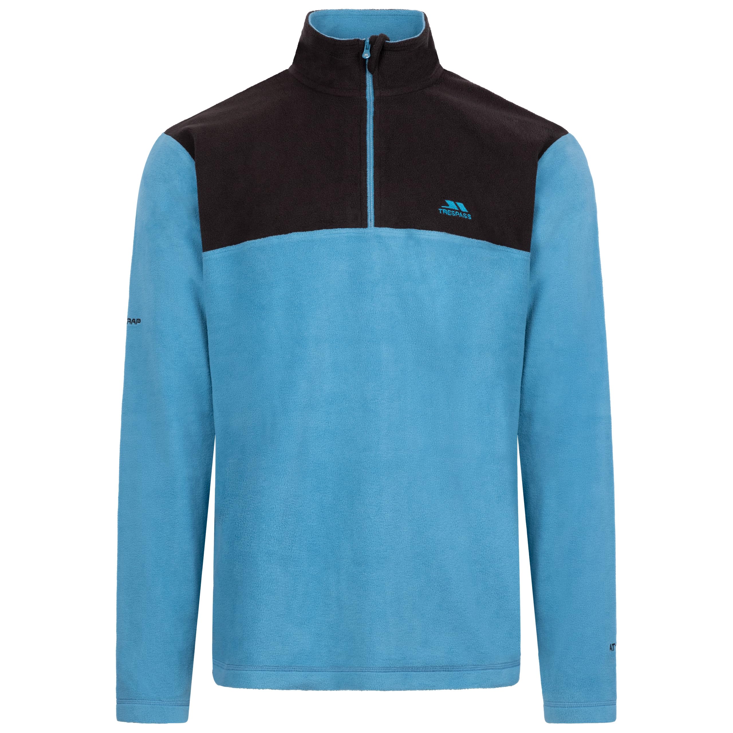 Trespass (Xxl, Bondi Blue) Men's 1/2 Zip Neck Fleece - Curtiston
