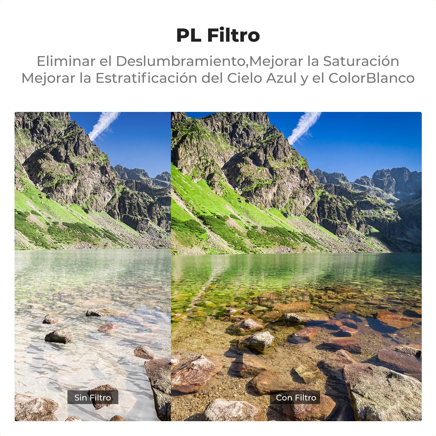 K&F CONCEPT Juego de 6 filtros ND para dji Neo, UV, CPL, ND8, ND16, ND32, ND64, Vidrio óptico con Revestimiento Multicapa