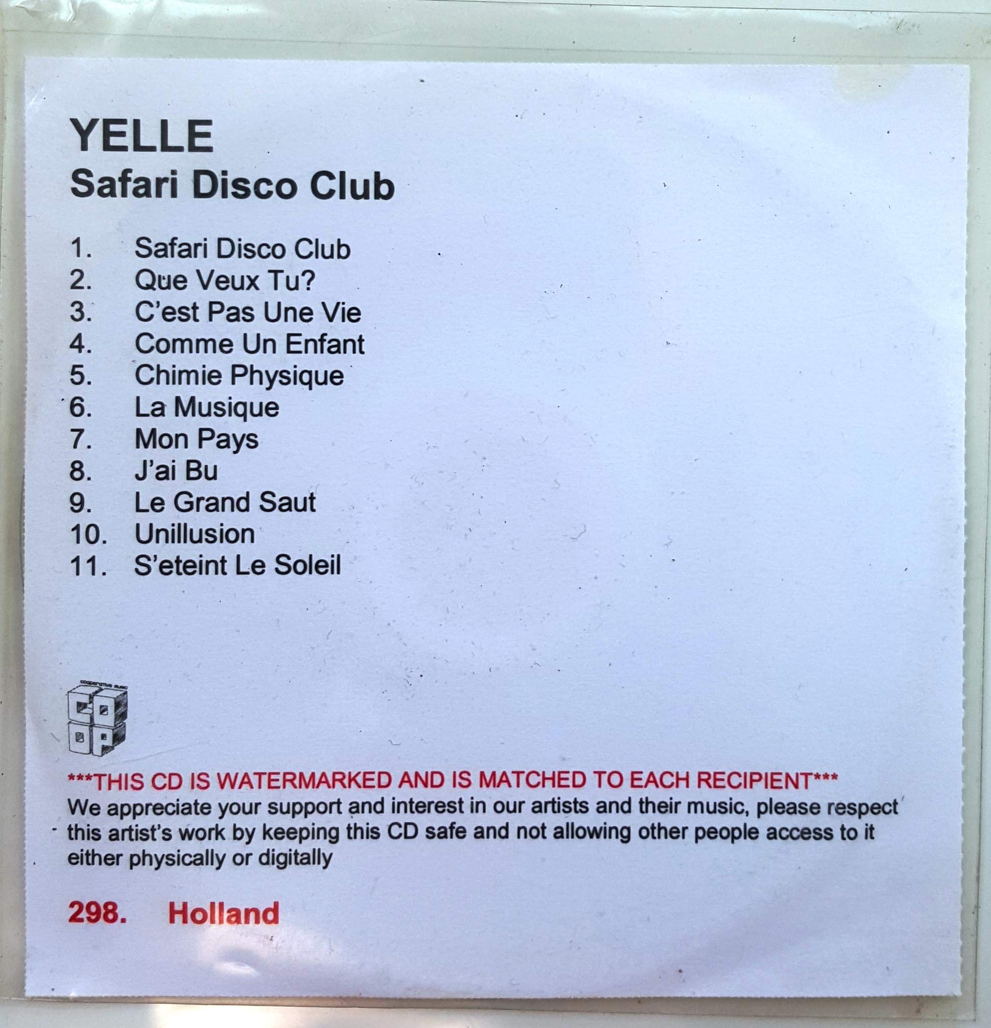 YELLE - SAFARI DISCO CLUB [Audio CD] YELLE