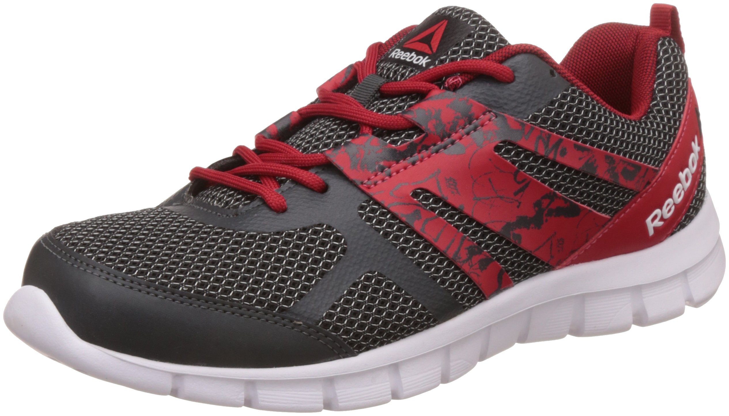 Reebok Men's Speed Xt Gravel, AST Dust, Red and Wht Running Shoes - 10 UK/India (44.5 EU) (11 US) (BS6709)