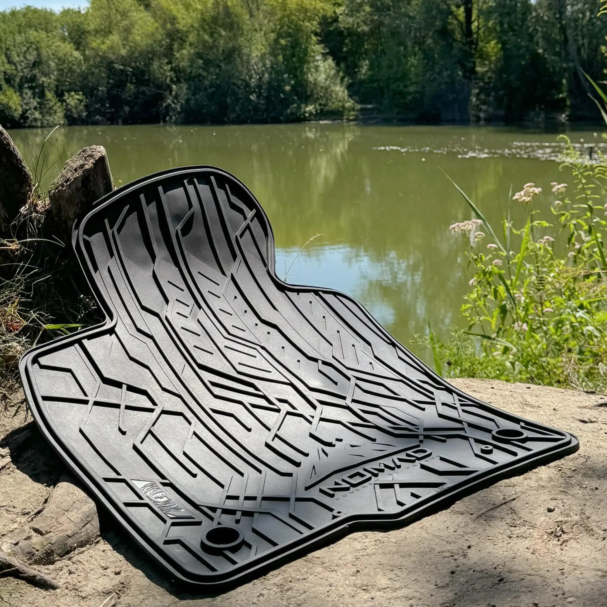MOTOS Gummimatten vorne passend für Opel Astra H 2004-2014 erste Sitzreihe Robuste und flexible Fussmatten Auto, kompatibel mit Befestigungssystem, Eingebaute Stopper, Praktische Ränder, Rutschfeste R
