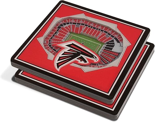 Miniatura 20 de YouTheFan NFL San Francisco 49ers 3D StadiumView Posavasos - Levi's Stadium