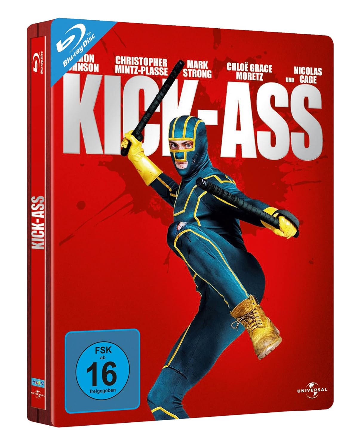 Kick-Ass 100th Anniversary Blu-ray SteelBook (Import)