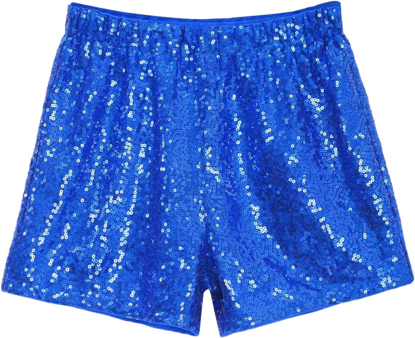 Kids Girls Jazz Hip Hop Ballet Dance Shorts Sparkly Sequins Tumbling Gymnastics Shorts Performance Boyshorts