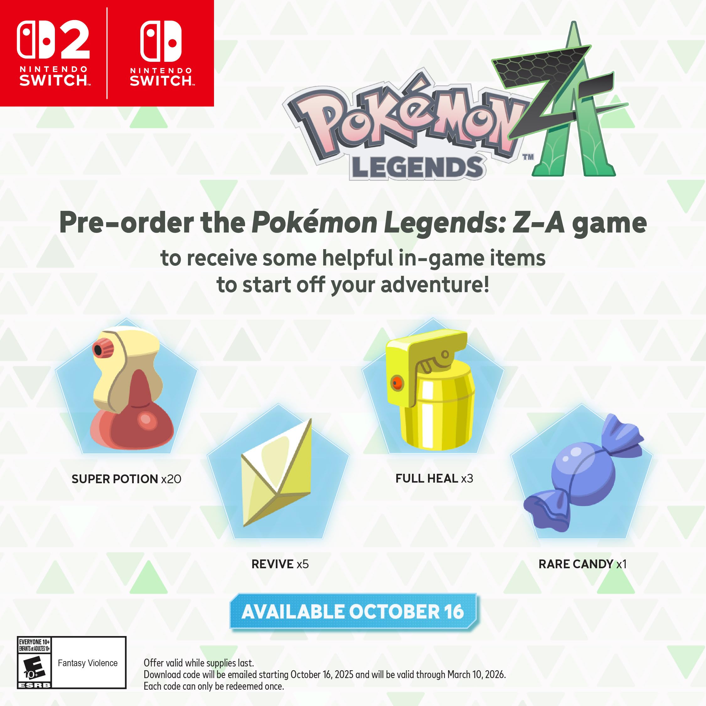 Amazon.com: Nintendo Switch™ 2 + Pokémon™ Legends: Z-A Switch™ 2