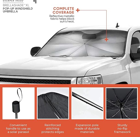 Sharper image windshield umbrella Clearance
