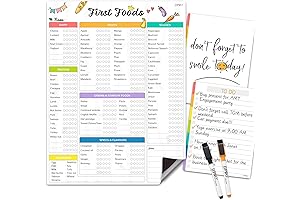 100 Foods Before 1 Checklist Tracker