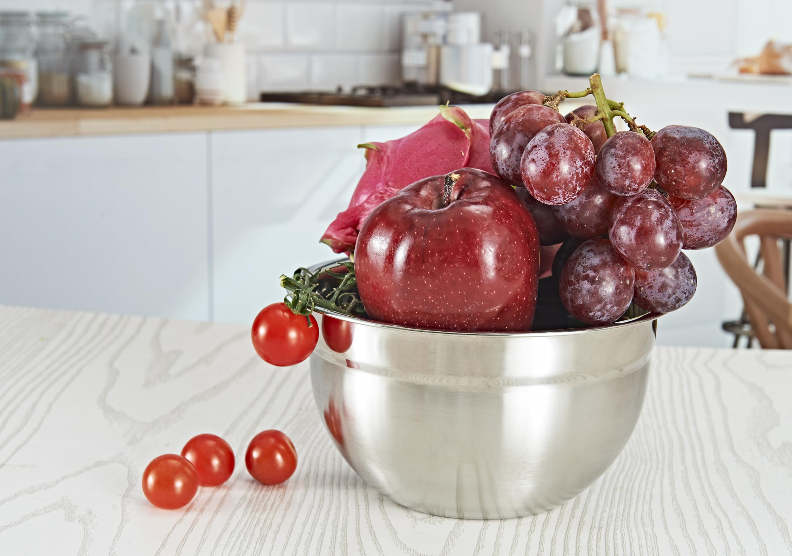 Rührschüssel 7.5L Edelstahl 304 – robust & langlebig für Großfamilie