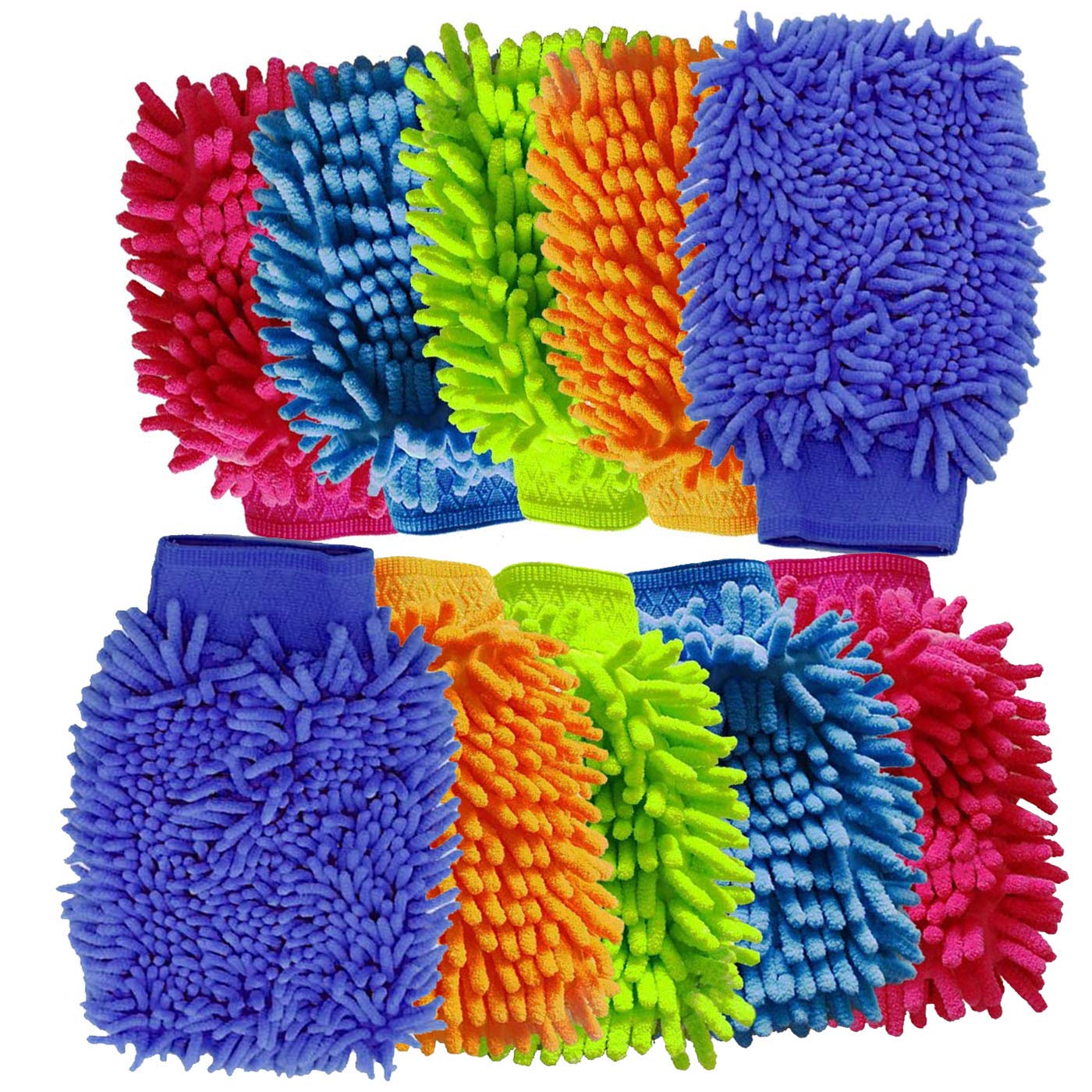 See full amazon price history chart for SUNAM Pack 10 Multupurpose Cleaning Mitten Gloves, Wash Mitt Chenille Microfiber Car Wash Gloves, Lint Free, Scratch Free, Double Sided, Use Wet or Dry (Random Colors) SUNAM Pack 10 Multupurpose Cleaning Mitten Gloves, Wash Mitt Chenille Microfiber Car Wash Gloves, Lint Free, Scratch Free, Double Sided, Use Wet or Dry (Random Colors) (B084P78YS2) Amazon Price History, Amazon Price Tracker