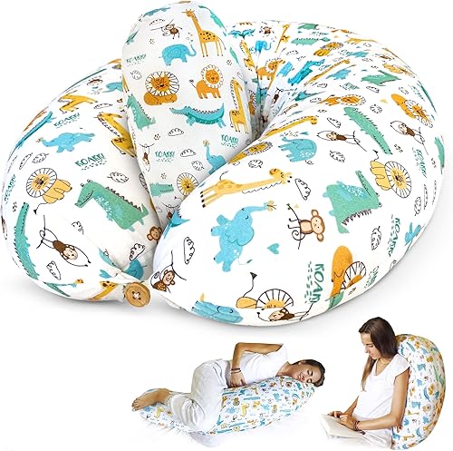 Miniatura 1 de Bamibi Almohada de embarazo  Almohada de maternidad de apoyo de cuerpo completo para dormir  Proporciona apoyo para adultos y mujeres embarazadas