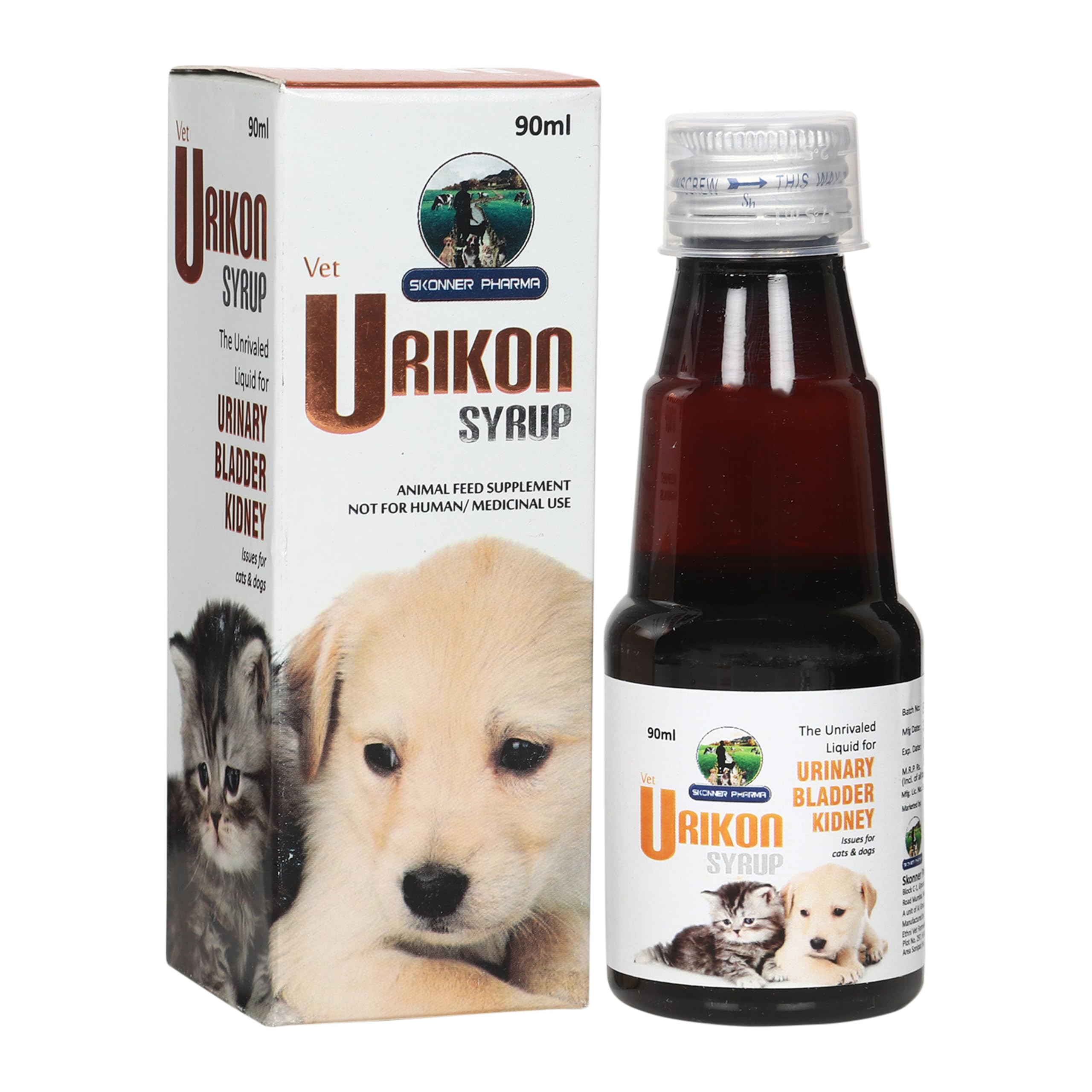 SKONNER PHARMA URIKON Syrup Multivitamins for Dog & Cat (90ml) (B0CRY93S2G) Amazon Price History, Amazon Price Tracker