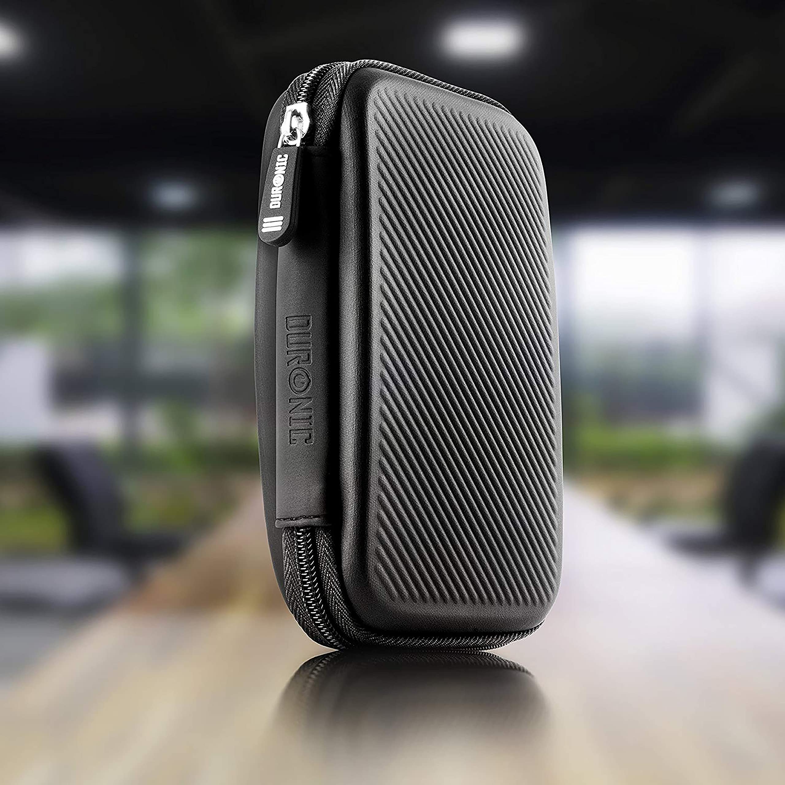 Image secondaire de Duronic HDC2 BK Etui pour Disque Dur, GPS, Batterie Portable, Liseuse | 11 x 15 cm | Housse de Protection semi rigide pour Disqu
