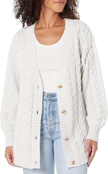 トップス MEDI SWITCH KNIT CARDIGAN Zedamso Describeu Cardigan, Ultra Soft Button Cardigan Oprah