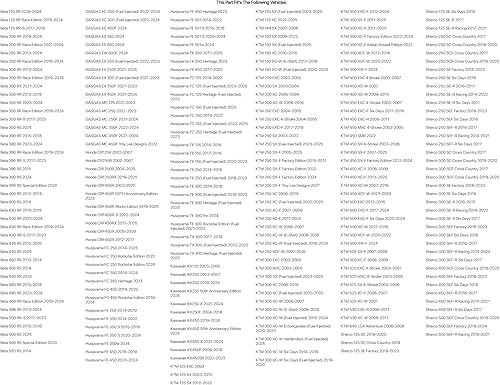 Miniatura 5 de Tusk Kit de pezón de radios de repuesto de rueda de impacto trasera verde para SHERCO 300 SEF Factory 2018-2023