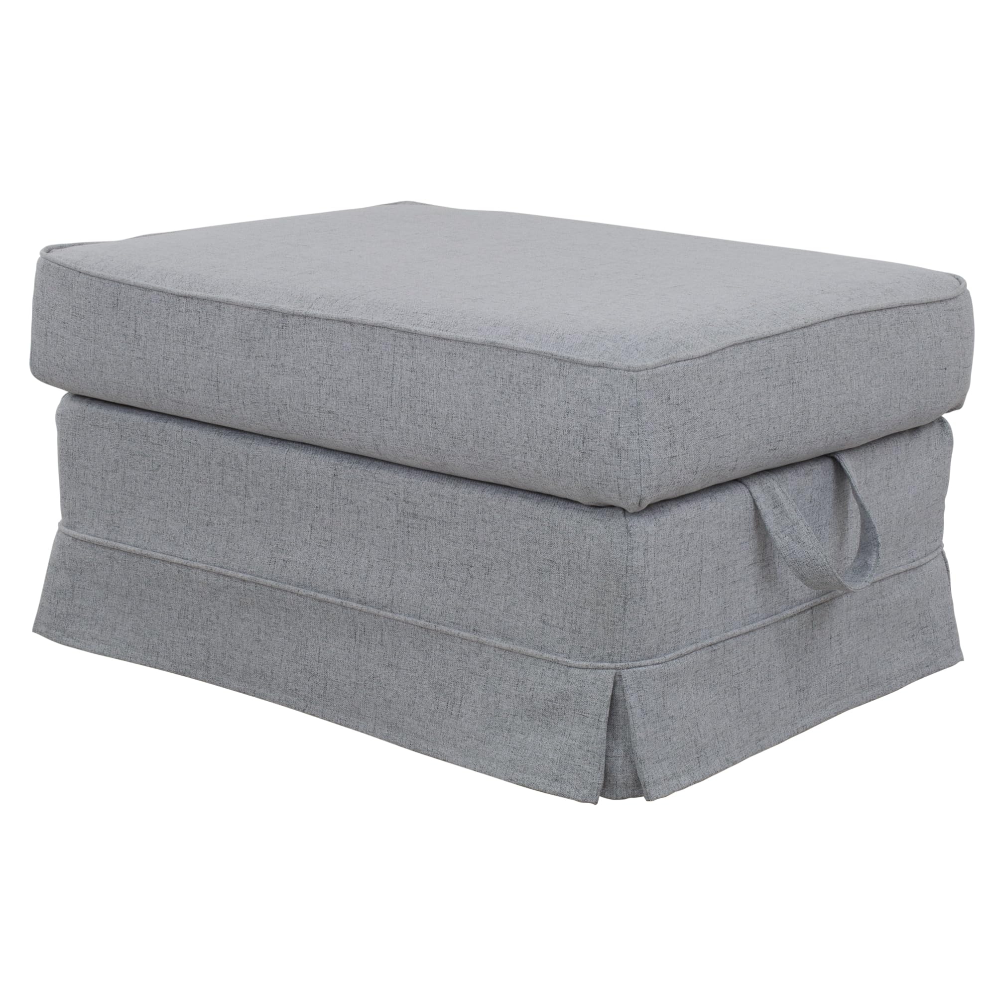 Dagra Perfekter Bezug für EKTORP Hocker (Gray A15)
