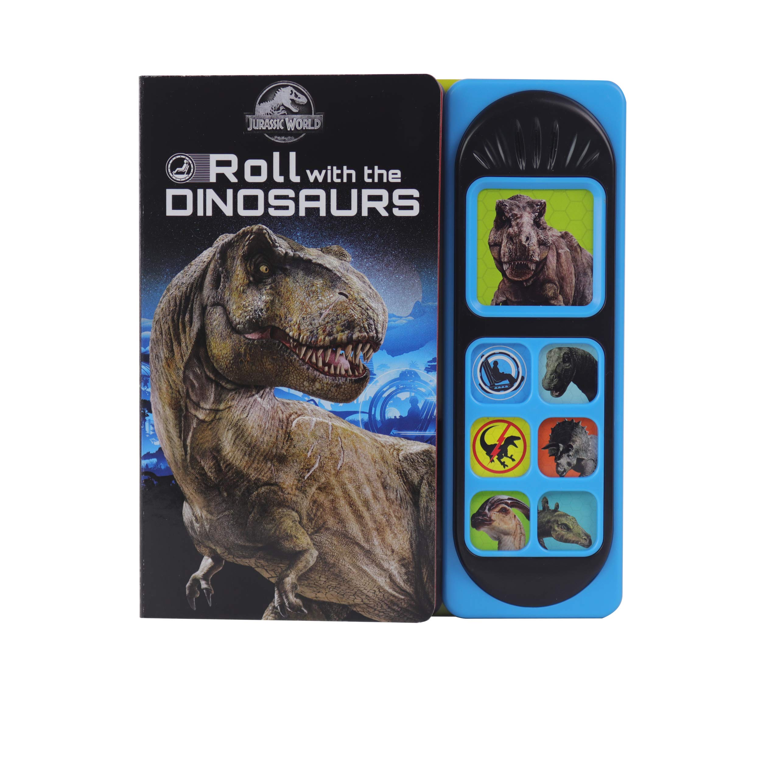 JURASSIC WORLD ROLL WITH THE DINOSAURS