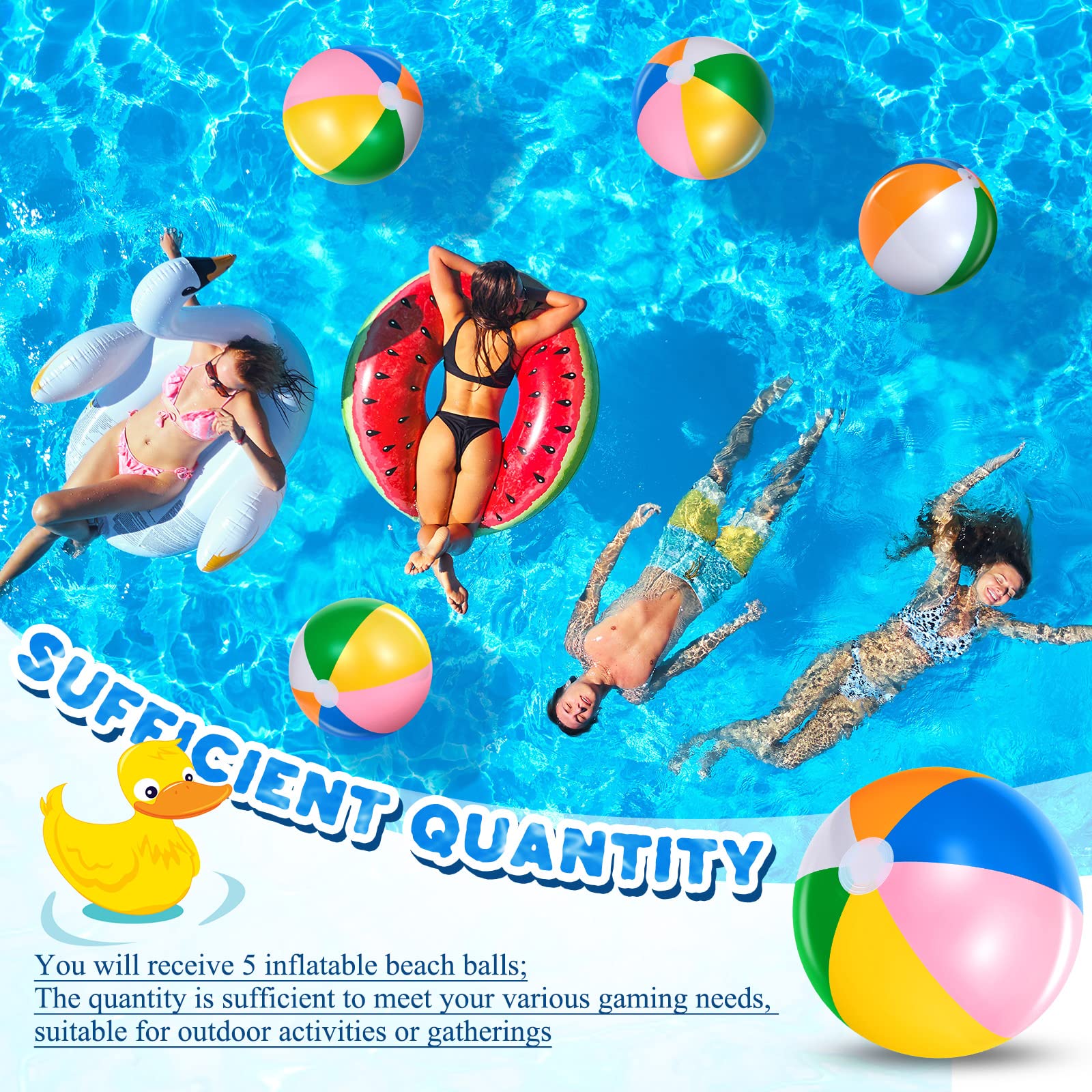 2 Pezzi Palla Gonfiabile,Palloni Gonfiabili Giganti,Pallone Spiaggia,Wasserball Da Piscina,Beach Balls Gigante,Mare Ball Bambini,Color Ballm