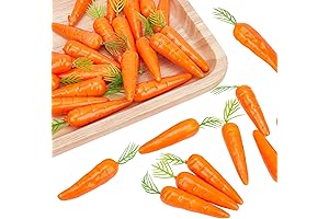 Exquisite Mini Easter Carrots: Lifelike Decor for Enchanting Celebrations