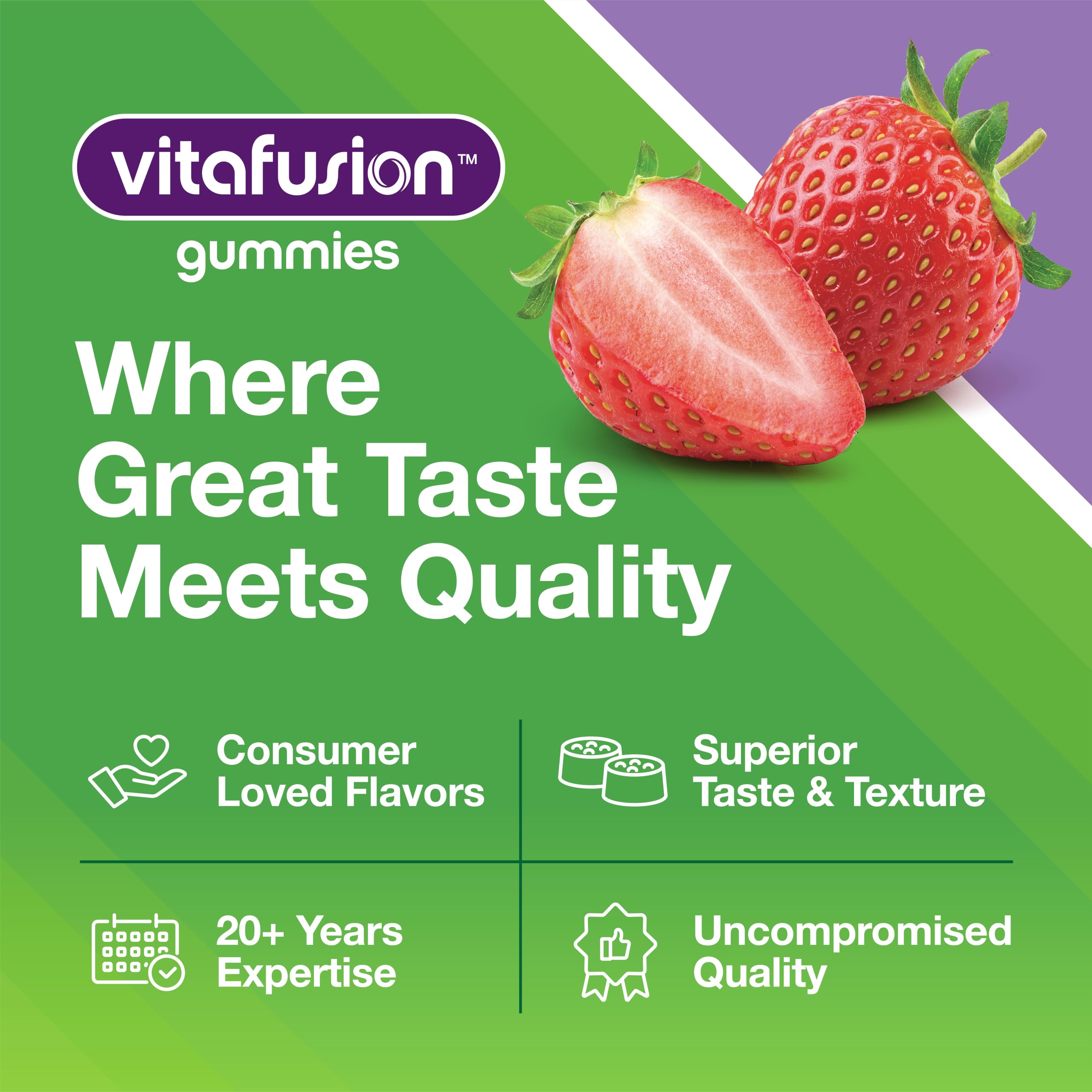 Vitafusion Melatonin Gummies 10mg Per 2 Gummies | 100 Count — Amazon image 10