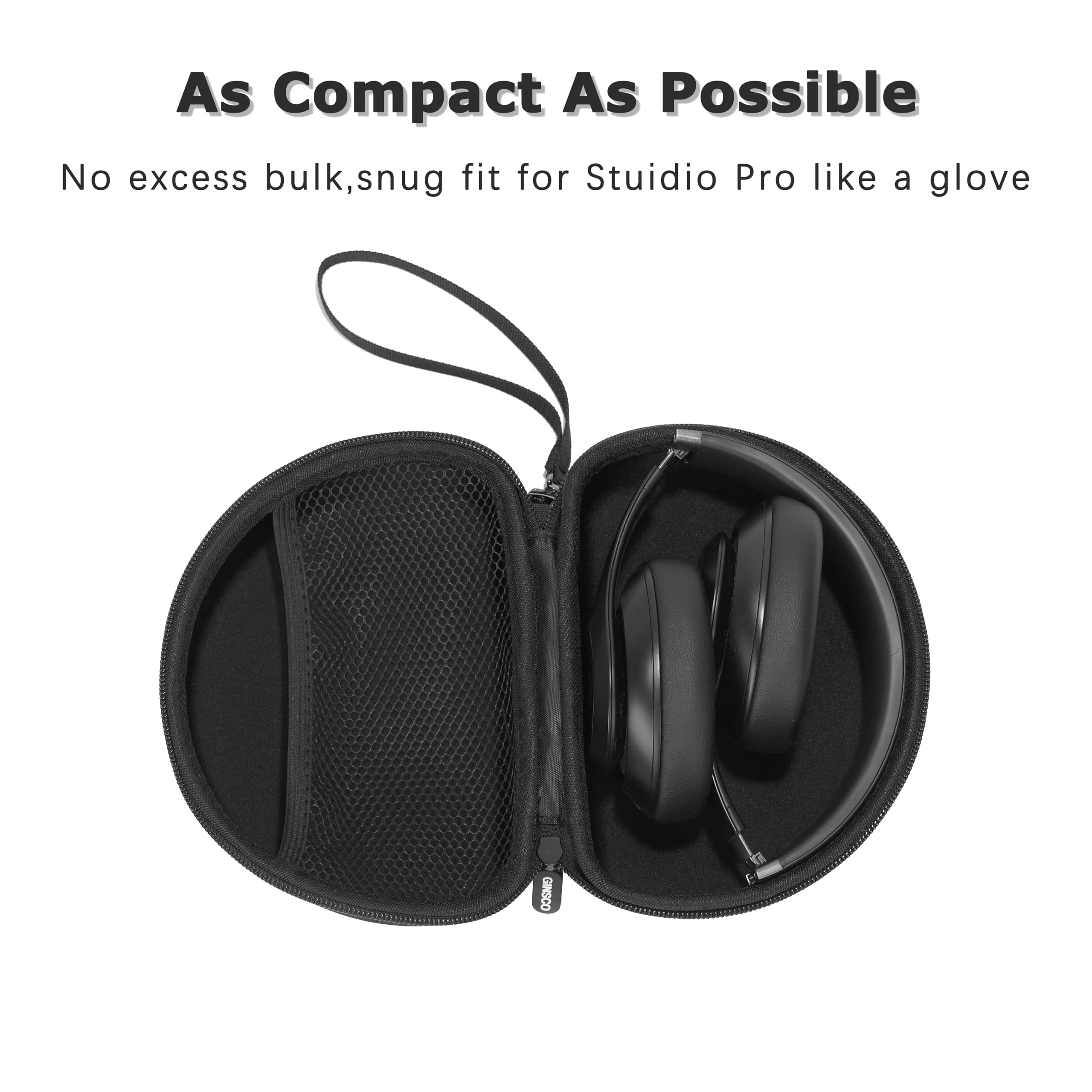 Amazon | Ginsco ハードシェルヘッドホンケース Beats Studio Pro