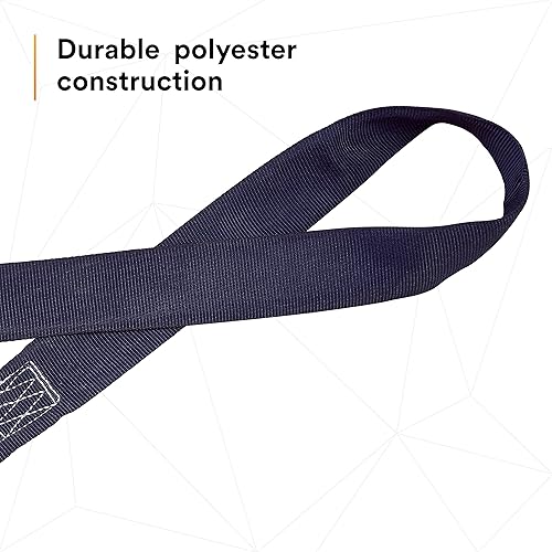 Miniatura 5 de 3M DBI-SALA 2100050 Correa de anclaje de hormigón con anillo en D en un extremo, bucle en el otro extremo, 42 pulgadas, azul/gris