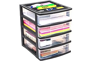 Gracious Living 4-Drawer Office Organizer