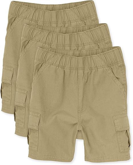 The Children's Place Baby Boys' and Toddler Pull on Cargo Shorts