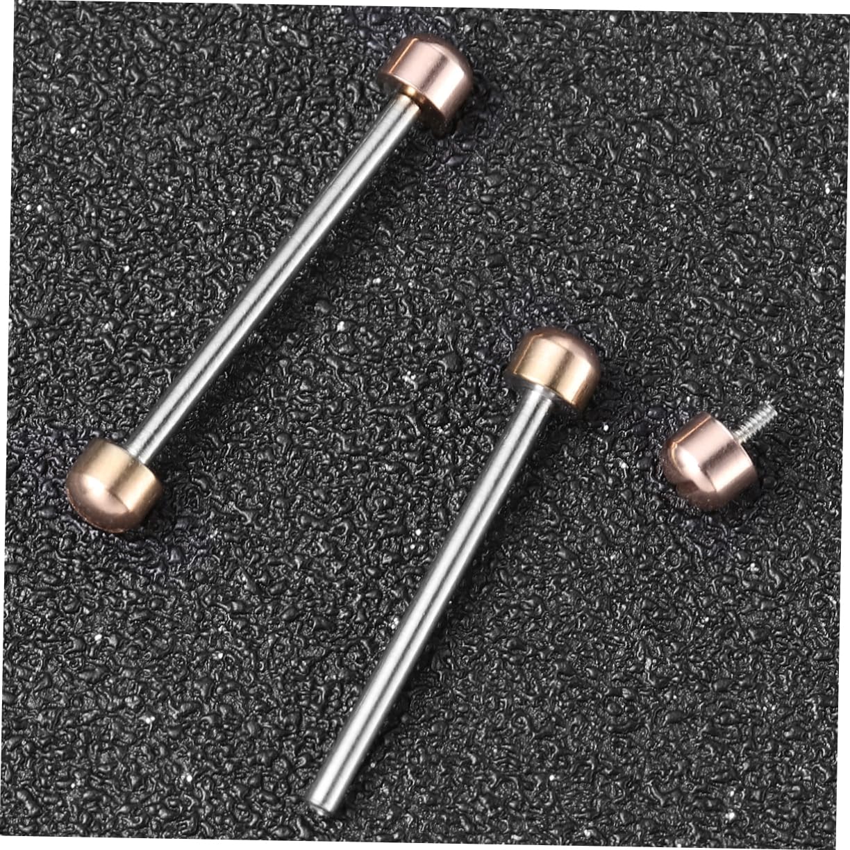 Gatuida 2 Piezas de Reloj para El Tornillo del Tornillo Piezas Reloj de Repuesto de La Cadena de Vigilancia de La Cadena de Remo