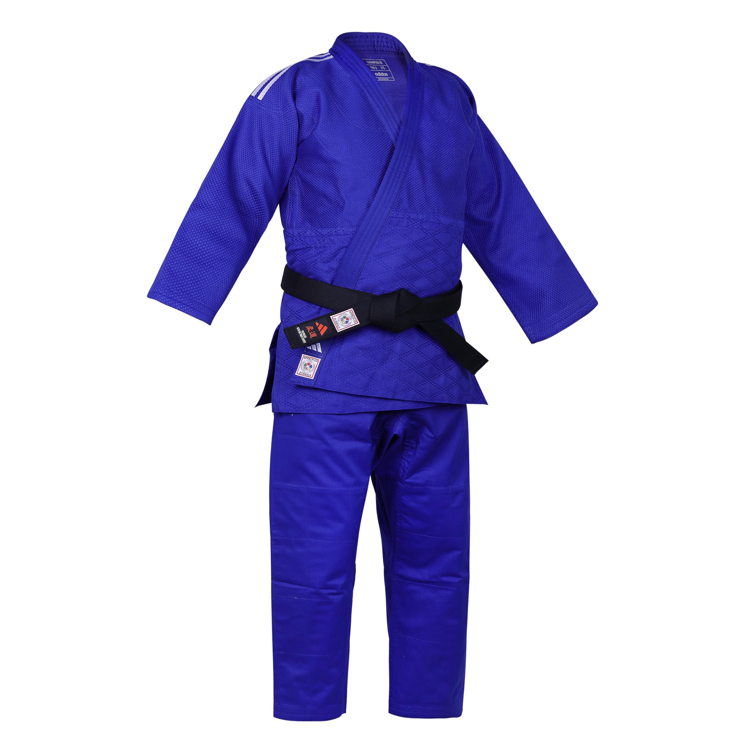 adidas Kimono de Judo Bleu Champion III IJF