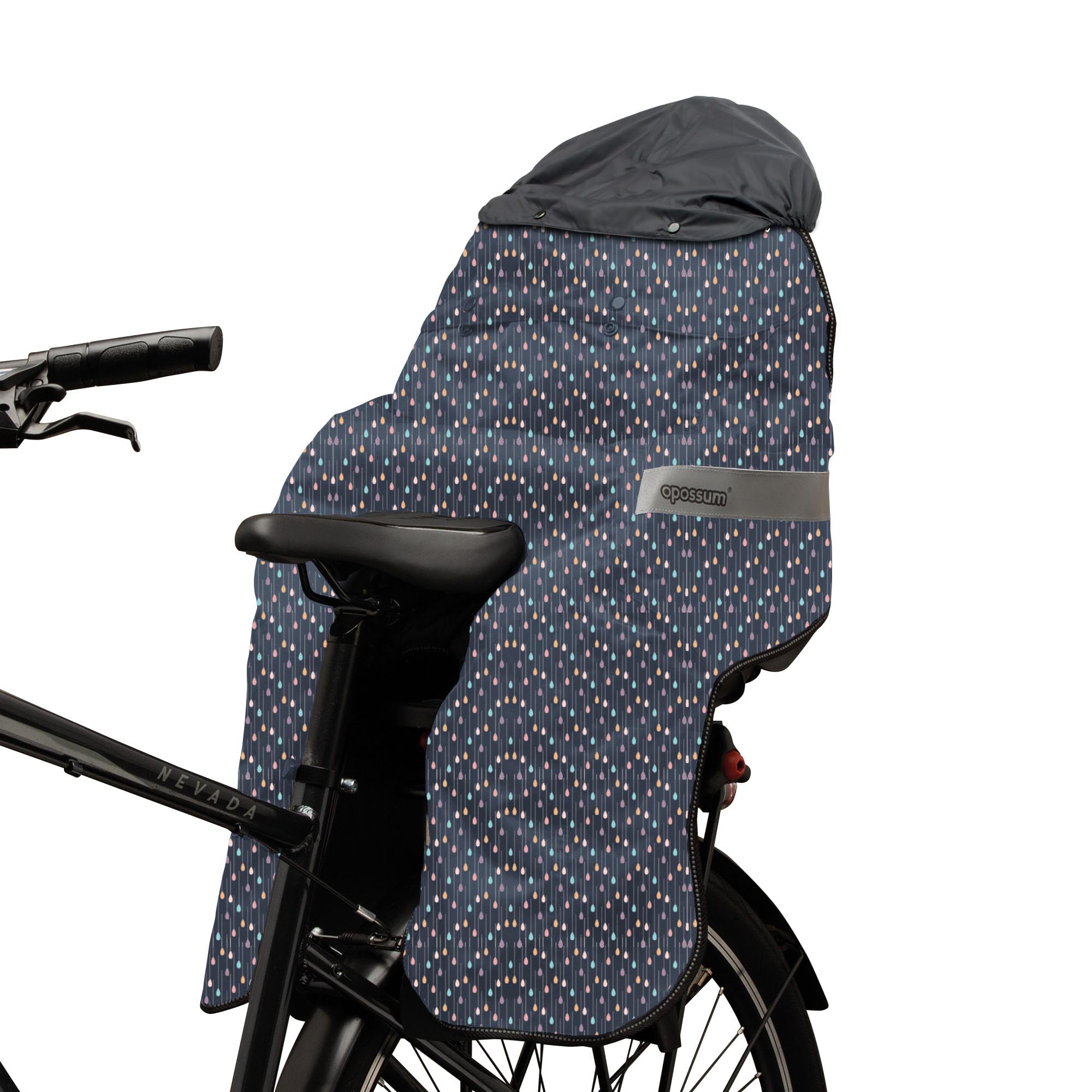 TAAC Opossum Magic termoguscio Compatibile con seggiolini Posteriori da Bicicletta. Copertina Termica Bimbi da 68 a 104cm e da 9 a 22kg. Guscio Termico Universale Antivento ed Impermeabile. Splash