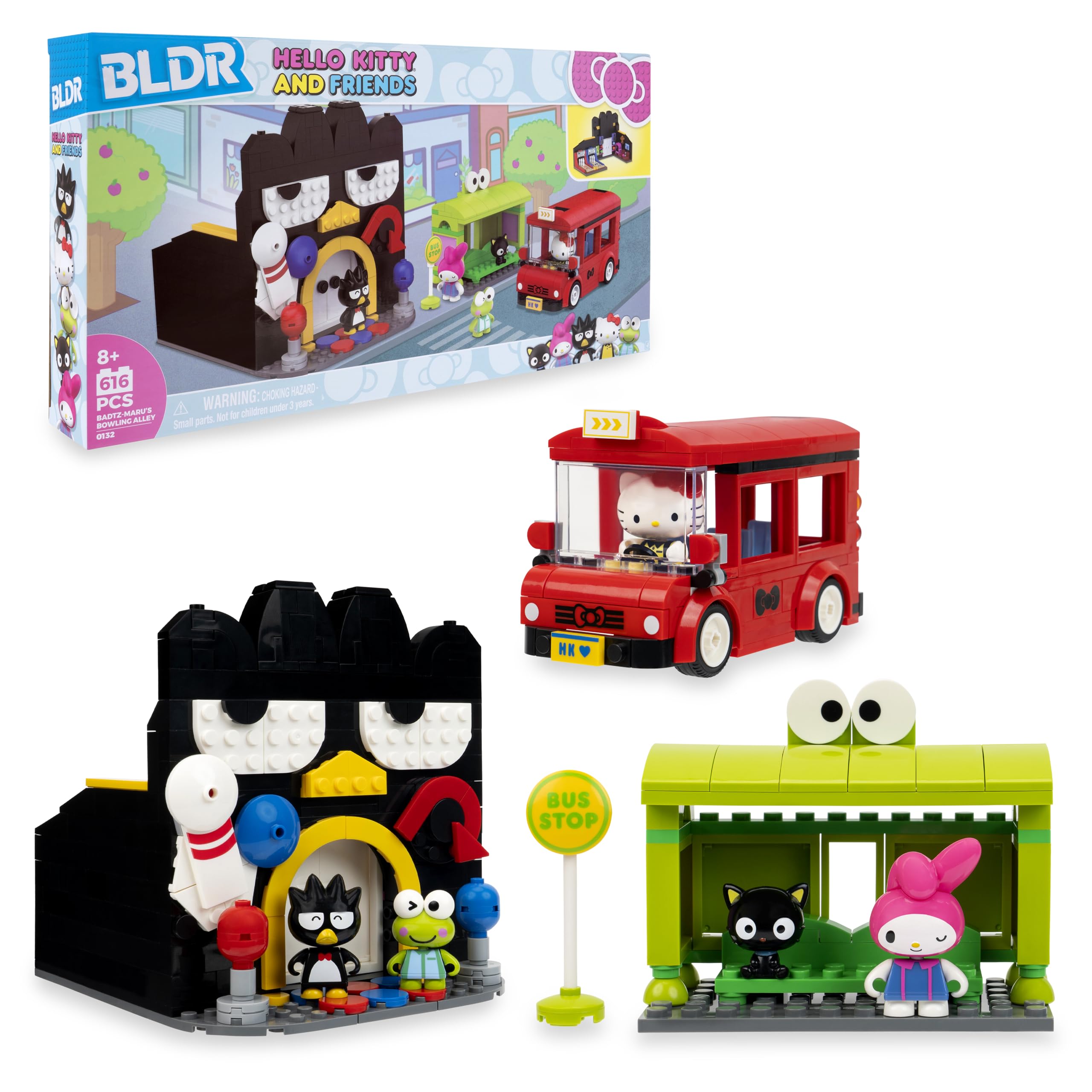 Amazon.com: BLDR Hello Kitty and Friends, Badtz-Maru's Bowling